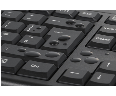 Kensington Conjunto de teclado y ratón inalámbricos KM150 EQ para sobremesa