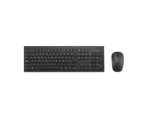 Kensington Conjunto de teclado y ratón inalámbricos KM150 EQ para sobremesa
