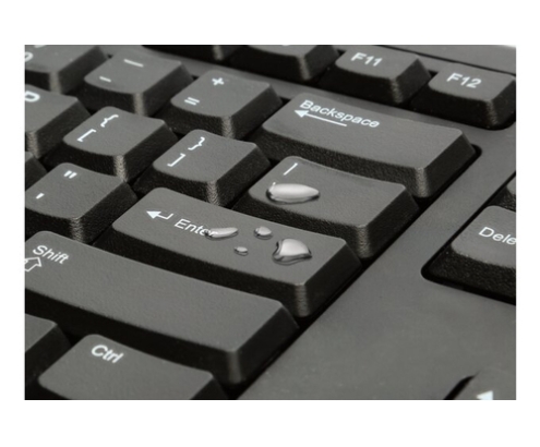 Kensington KB100 EQ teclado Hogar / Oficina USB QWERTY Español Negro