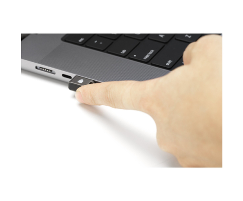 Kensington Llave de seguridad de huella dactilar VeriMark Guard USB-C - FIDO2, WebAuthn/CTAP2.1, FIDO U2F
