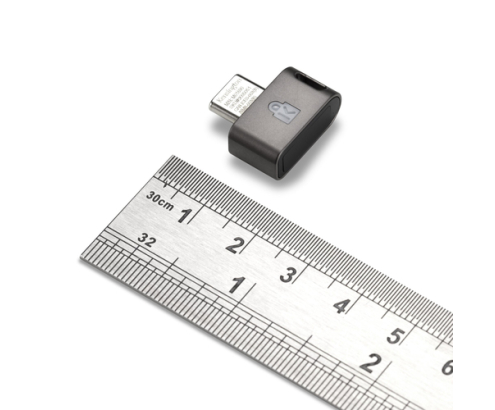 Kensington Llave de seguridad de huella dactilar VeriMark Guard USB-C - FIDO2, WebAuthn/CTAP2.1, FIDO U2F