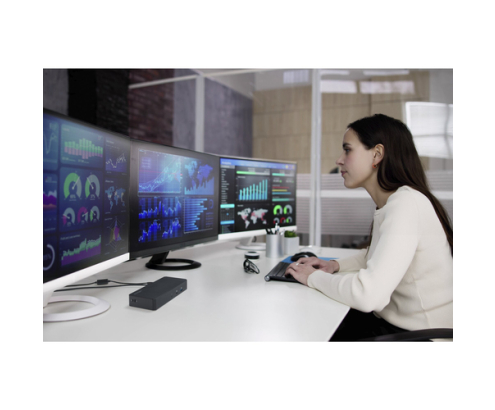 Kensington Replicador de puertos USB-C SD4843P EQ 10 Gbps con triple salida de vídeo