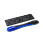 Kensington Reposamuñecas de gel Duo para teclado fino - Azul