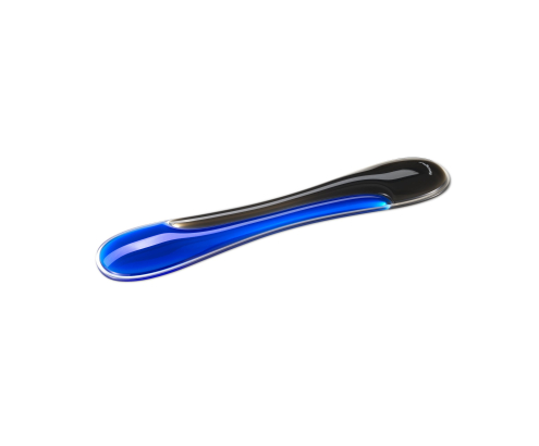 Kensington Reposamuñecas de gel Duo para teclado fino - Azul