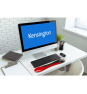 Kensington Reposamuñecas de gel Duo para teclado fino - Rojo