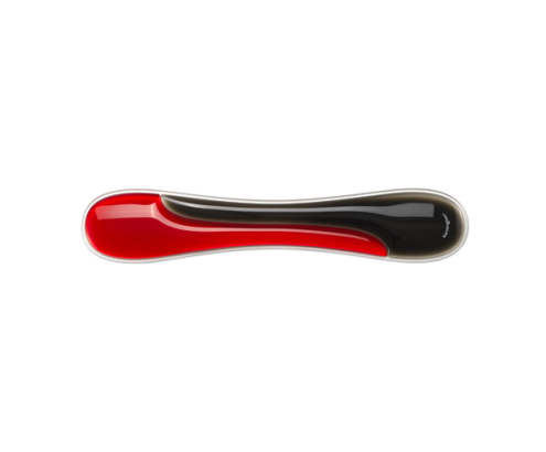 Kensington Reposamuñecas de gel Duo para teclado fino - Rojo