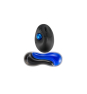 Kensington Reposamuñecas de gel fino con dos colores para ratón/trackball - Azul