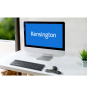 Kensington Reposamuñecas de gel fino con dos colores para ratón/trackball - Gris
