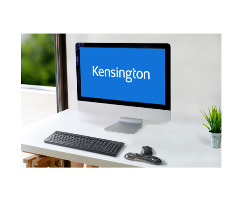 Kensington Reposamuñecas de gel fino con dos colores para ratón/trackball - Gris