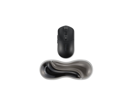 Kensington Reposamuñecas de gel fino con dos colores para ratón/trackball - Gris