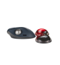 Kensington Reposamuñecas de gel fino con dos colores para ratón/trackball - Rojo