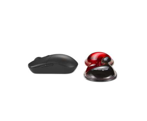 Kensington Reposamuñecas de gel fino con dos colores para ratón/trackball - Rojo