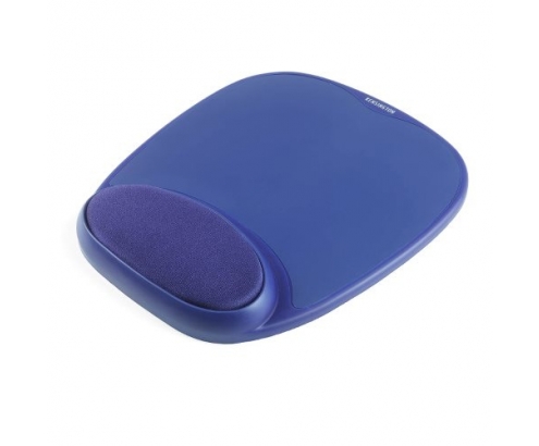 Kensington Reposamuñecas espuma ratón azul
