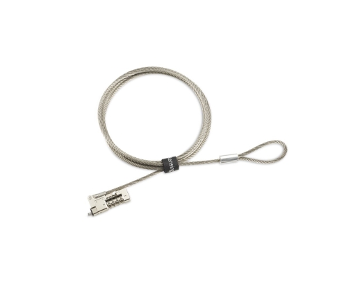 Kensington Slim NanoSaver 2.0 EQ cable antirrobo Plata 1,8 m