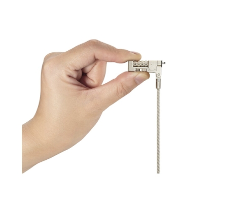 Kensington Slim NanoSaver 2.0 EQ cable antirrobo Plata 1,8 m