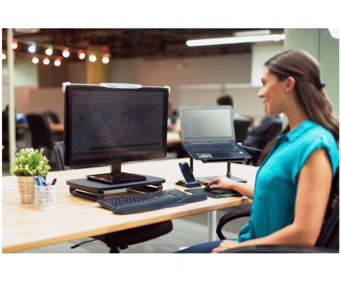 Kensington Soporte para monitor Plus SmartFit&reg; 24P Negro