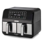 Kenwood HFM20.000MB freidora Doble 8 L Independiente 1700 W Freidora de aire caliente Negro