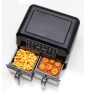 Kenwood HFM20.000MB freidora Doble 8 L Independiente 1700 W Freidora de aire caliente Negro