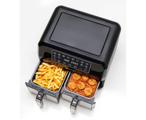 Kenwood HFM20.000MB freidora Doble 8 L Independiente 1700 W Freidora de aire caliente Negro