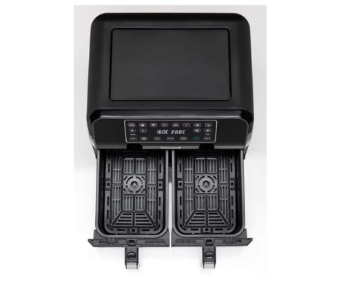 Kenwood HFM20.000MB freidora Doble 8 L Independiente 1700 W Freidora de aire caliente Negro