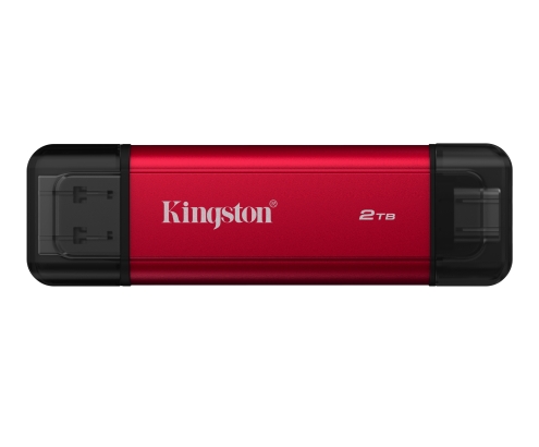 Kingston Technology 2TB Dual USB-A/C Portable SSD, Up to 1050MB/s USB 3.2 Gen 2