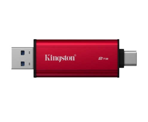 Kingston Technology 2TB Dual USB-A/C Portable SSD, Up to 1050MB/s USB 3.2 Gen 2