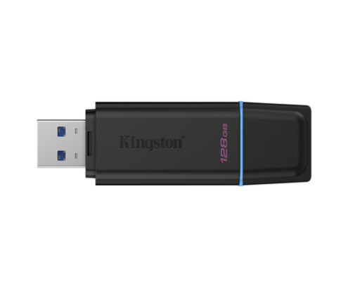 Kingston Technology DataTraveler 128GB Portátil USB 3.2 Gen 1 Exodia Negro + Azul