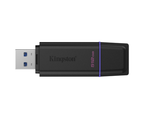 Kingston Technology DataTraveler 512GB Portátil USB 3.2 Gen 1 Exodia Negro + Violeta