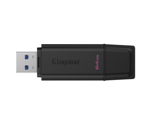 Kingston Technology DataTraveler 64GB Portátil USB 3.2 Gen 1 Exodia Negro