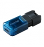 Kingston Technology DataTraveler 80 unidad flash USB 256 GB USB Tipo C 3.2 Gen 1 (3.1 Gen 1) Negro, Azul