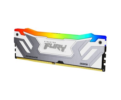Kingston Technology FURY 24GB 8400MT/s DDR5 CL40 CUDIMM Renegade RGB Blanco XMP