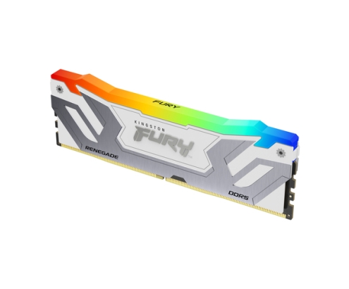 Kingston Technology FURY 24GB 8400MT/s DDR5 CL40 CUDIMM Renegade RGB Blanco XMP