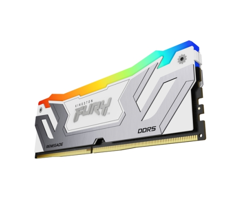Kingston Technology FURY 24GB 8400MT/s DDR5 CL40 CUDIMM Renegade RGB Blanco XMP