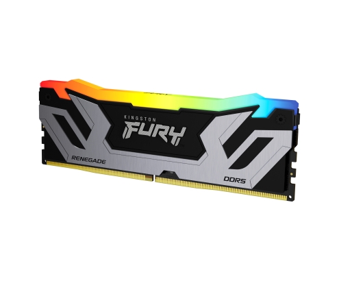 Kingston Technology FURY 24GB 8400MT/s DDR5 CL40 CUDIMM Renegade RGB Silver XMP