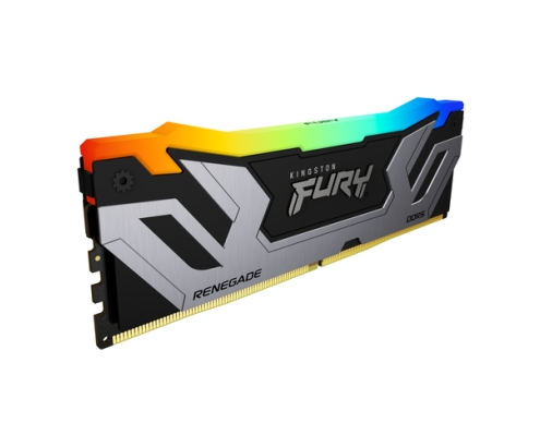 Kingston Technology FURY 24GB 8400MT/s DDR5 CL40 CUDIMM Renegade RGB Silver XMP