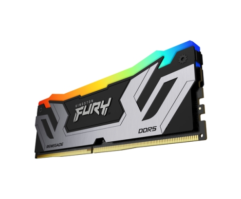 Kingston Technology FURY 24GB 8400MT/s DDR5 CL40 CUDIMM Renegade RGB Silver XMP