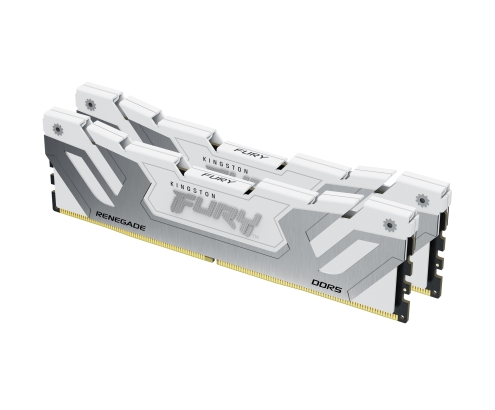 Kingston Technology FURY 48GB 8400MT/s DDR5 CL40 CUDIMM (Kit of 2) Renegade White XMP