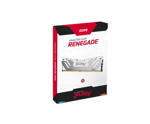 Kingston Technology FURY 48GB 8400MT/s DDR5 CL40 CUDIMM (Kit of 2) Renegade White XMP