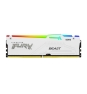 Kingston Technology FURY Beast 16GB 6000MT/s DDR5 CL30 DIMM White RGB EXPO