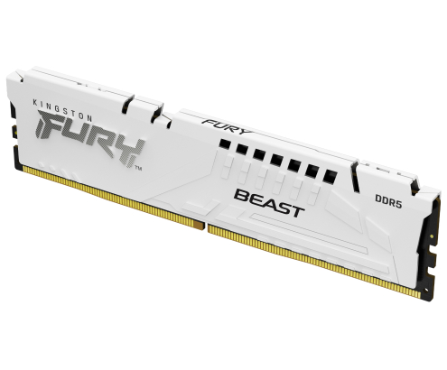 Kingston Technology FURY Beast 16GB 6000MT/s DDR5 CL36 DIMM White EXPO