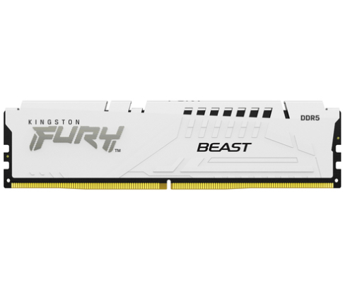 Kingston Technology FURY Beast 16GB 6000MT/s DDR5 CL36 DIMM White EXPO