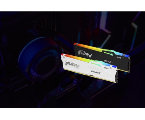 Kingston Technology FURY Beast 32 GB 5600 MT/s DDR5 CL36 DIMM White RGB EXPO