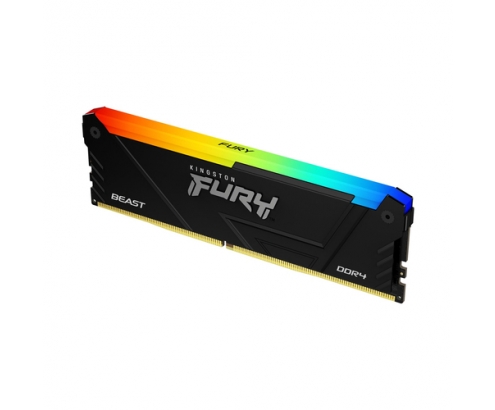 Kingston Technology FURY Beast RGB módulo de memoria 16 GB 1 x 16 GB DDR4 3600 MHz