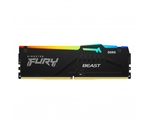 Kingston Technology FURY Beast RGB módulo de memoria 16 GB 1 x 16 GB DDR5 5200 MHz