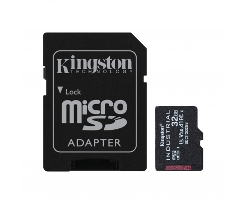 Kingston Technology Industrial Memoria flash 32 GB MiniSDHC UHS-I Clase 10
