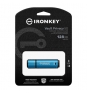 Kingston Technology IronKey Vault Privacy 50 unidad flash USB 128 GB USB tipo A 3.2 Gen 1 (3.1 Gen 1) Azul