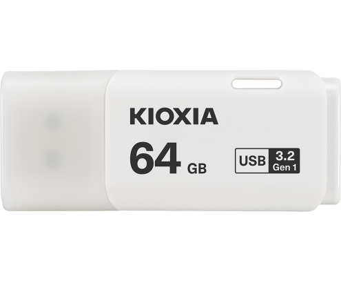 Kioxia TransMemory U301 Pendrive flash 64gb usb 3.2 gen 1 (3.1 gen 1) tipo a blanco