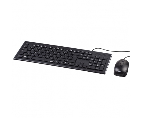 Hama Kit teclado y ratón con cable Cortino ESP