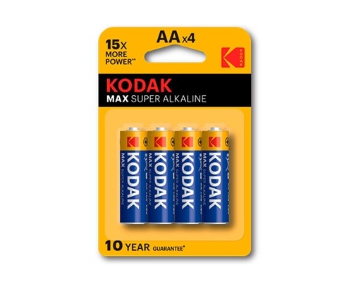  Kodak Max LR6 pilas alcalinas AA blÍ­ster 4u 1.5v 30952867