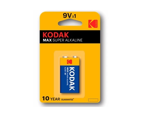 Kodak Max LR61 pilas alcalinas blÍ­ster 9v 30952850